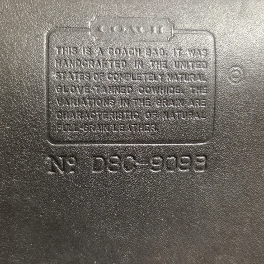 Coach Vintage Tribeca Shopper Shoulder Bag 9098 - Picture 4 of 10